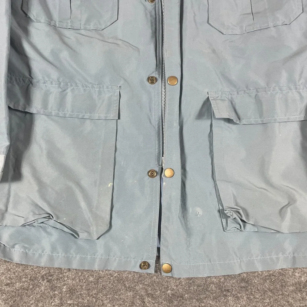 VTG Eleven Sixty Six Jacket Mens Extra Large Blue Wool Plaid Liner‎ Retro Chore